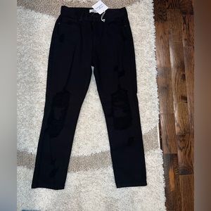 Brand new with tags high rise destroyed boyfriend jeans